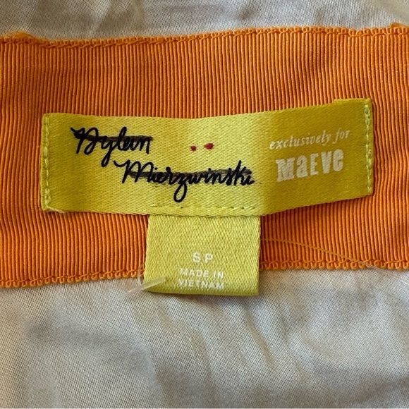 Anthropologie Maeve Colette Dylan Mierzwinski Midi Dress Size SP - Picture 4 of 13